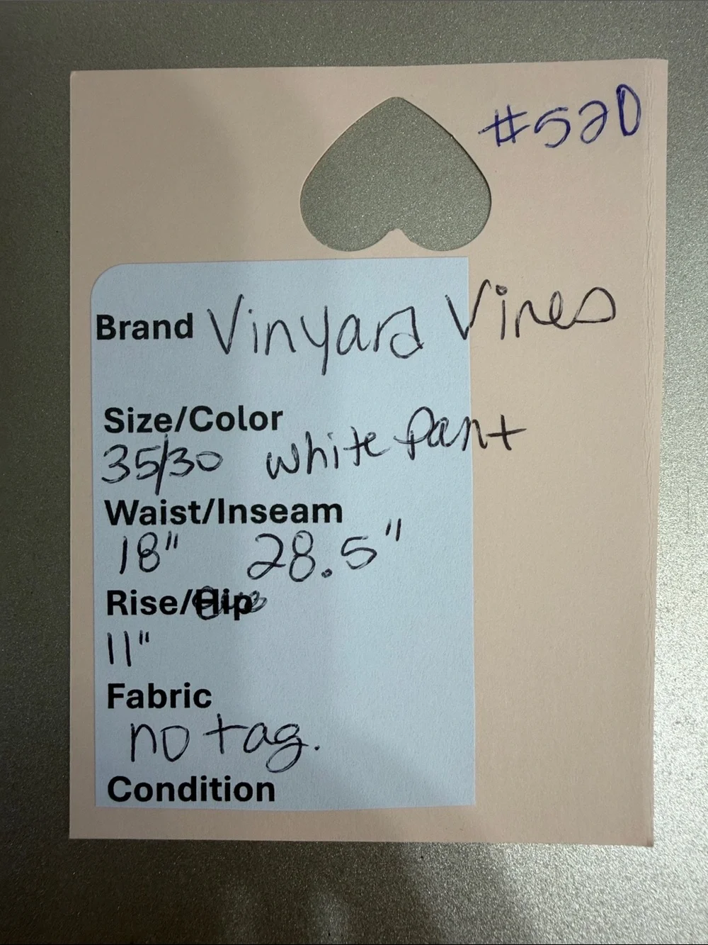 Vineyard Vines White Straight-Leg Coastal Pant - Picture 12 of 13